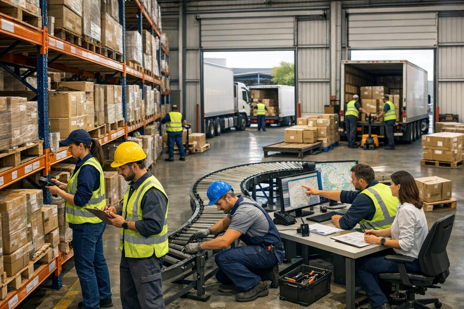 Effective storage and stock control ensuring timely deliveries   Full logistics and storage solution  combines the operational storage plan, smart stock managem