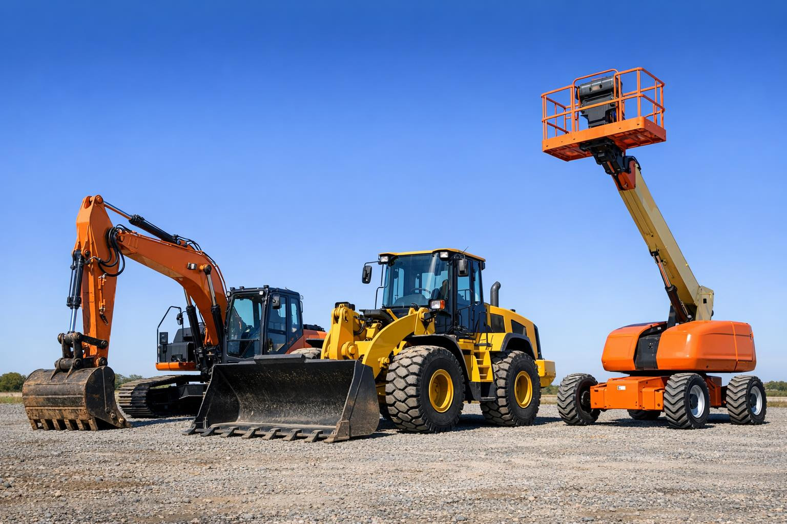 Usaldusväärsed ehitusmasinad, mis tõstavad töövoogu ja vähendavad seisakuid 
 Laia valiku tunnustatud kaubamärkide ekskavaatorid, laadurid ja tõsteseadmed pakuv