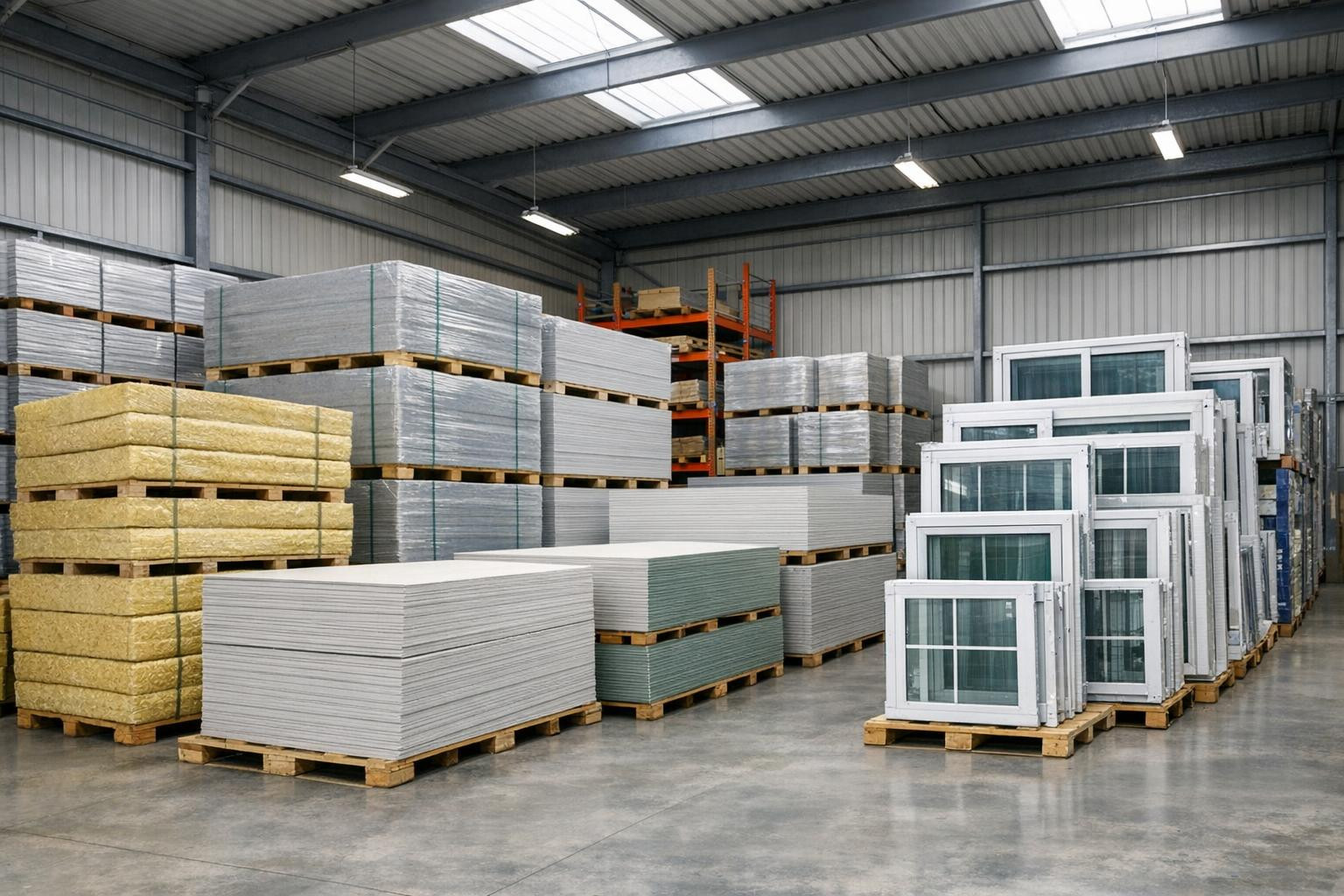 Ehitusmaterjalide hulgimüük  tagab projektidele stabiilse varustuse, konkurentsivõimelised hinnad ja kontrollitud kvaliteedi, et tööde tähtaegu ja kulusid kindl