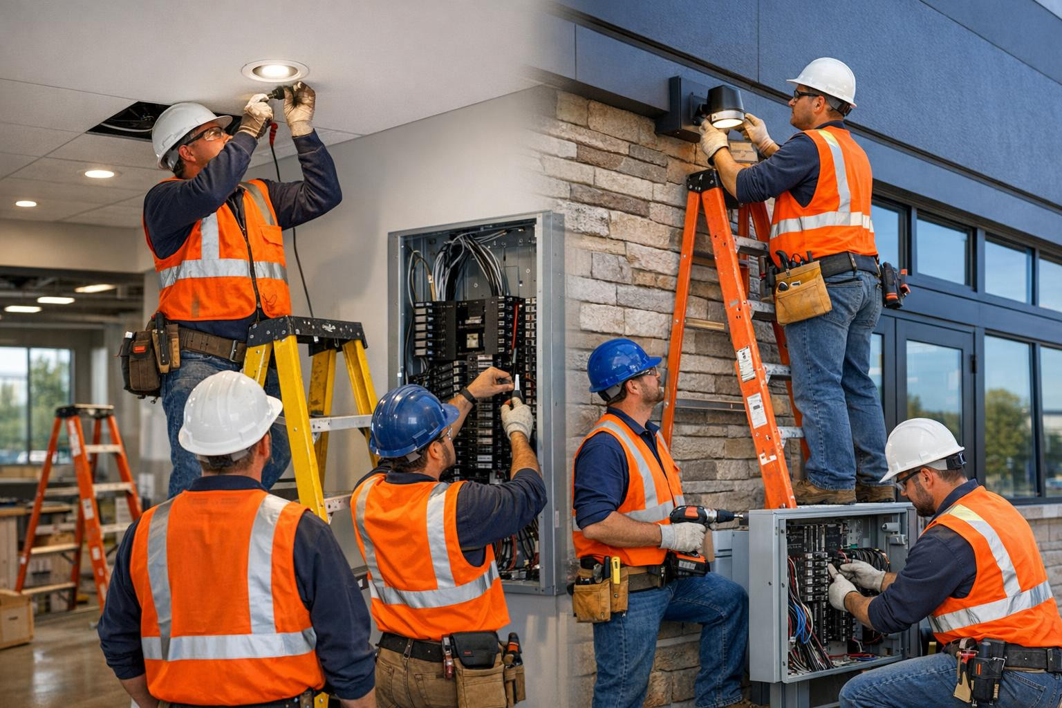 Reliable electrical installation is the basis for the comfort of the home as well as the reliability of business premises. Solutions adapted to different sites 