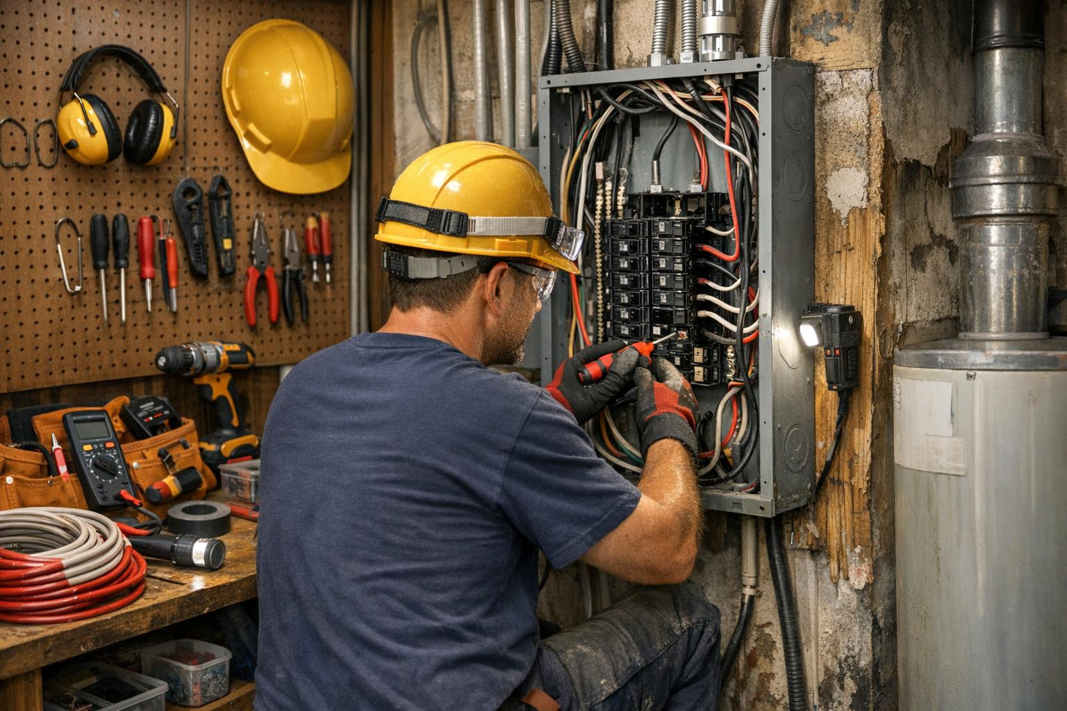 Electrical renovation  ensures the refurbishment of obsolete electrical systems in accordance with modern safety and performance requirements. The flexible appr