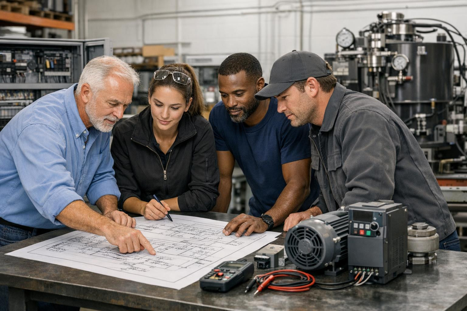 Electrical solutions that simplify the procurement process and ensure reliability    Electrical design ,  industrial automation ,  pressure air systems ,  contr