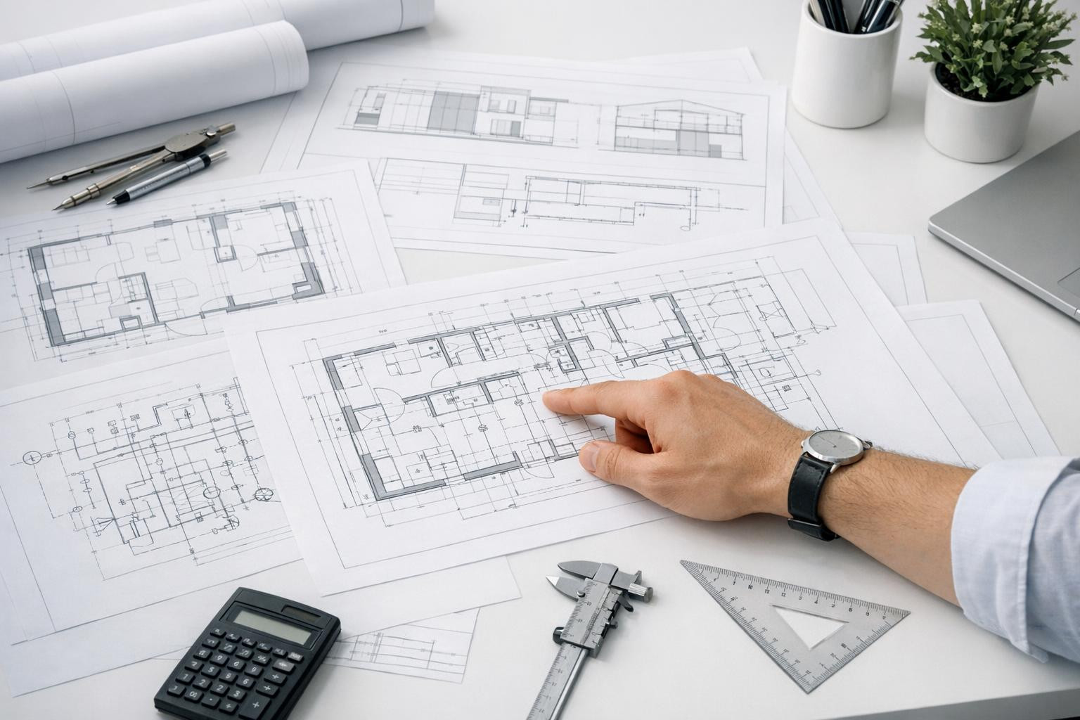 Precise electrical projects for each type of building     The design of electrical systems   combines technical precision and optimisation of the construction p
