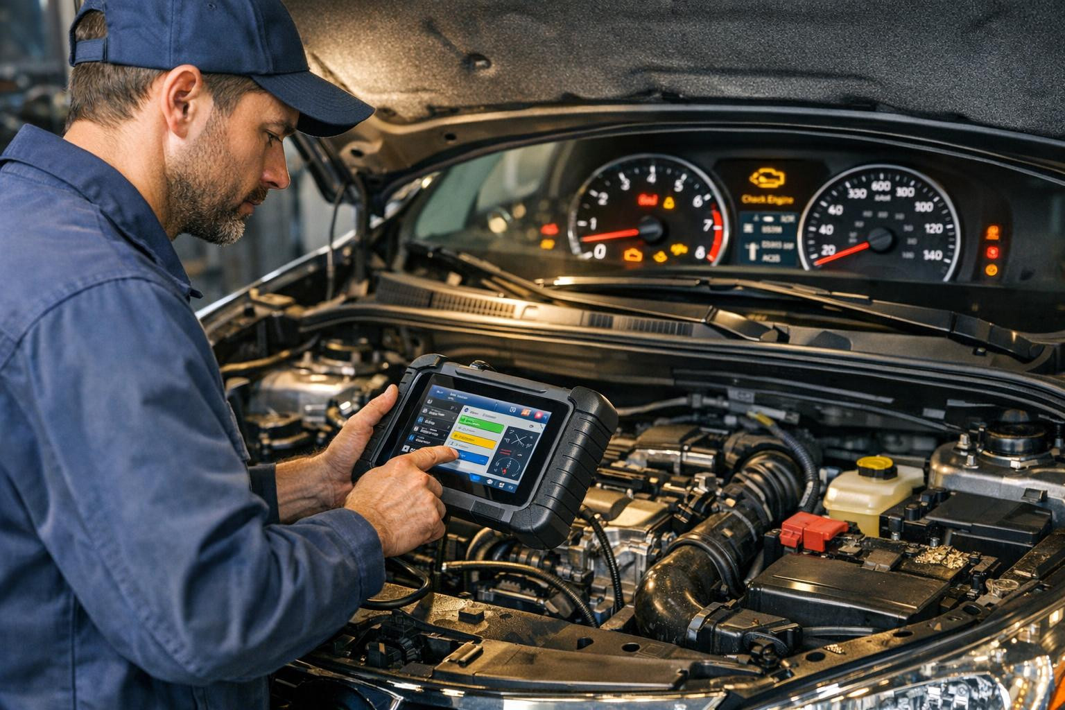 Põhjalik elektri diagnostika, mis hoiab sõiduki stabiilsena ja turvalisena 
  Elektri diagnostika  annab kiire ja selge ülevaate sõiduki tehnilisest seisukorras