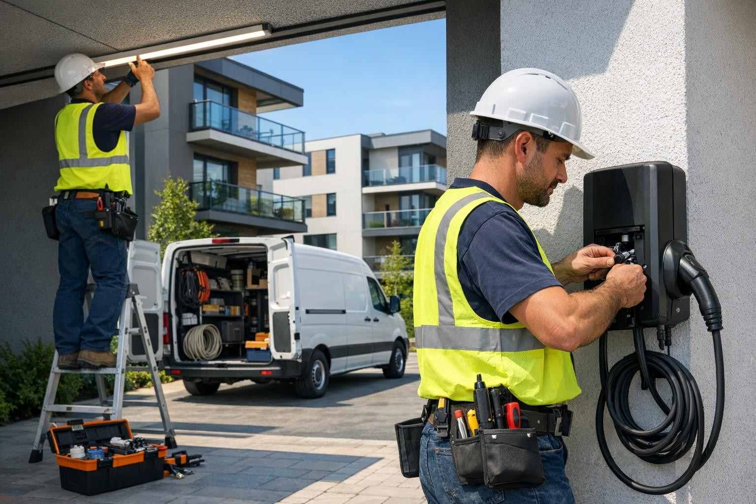 Täisteenused elektripaigaldiste uuendamiseks ja energiasäästlikuks valgustuseks 
 Täielik elektrilahendus, mis ühendab professionaalsed  elektritööd , kaasaegse