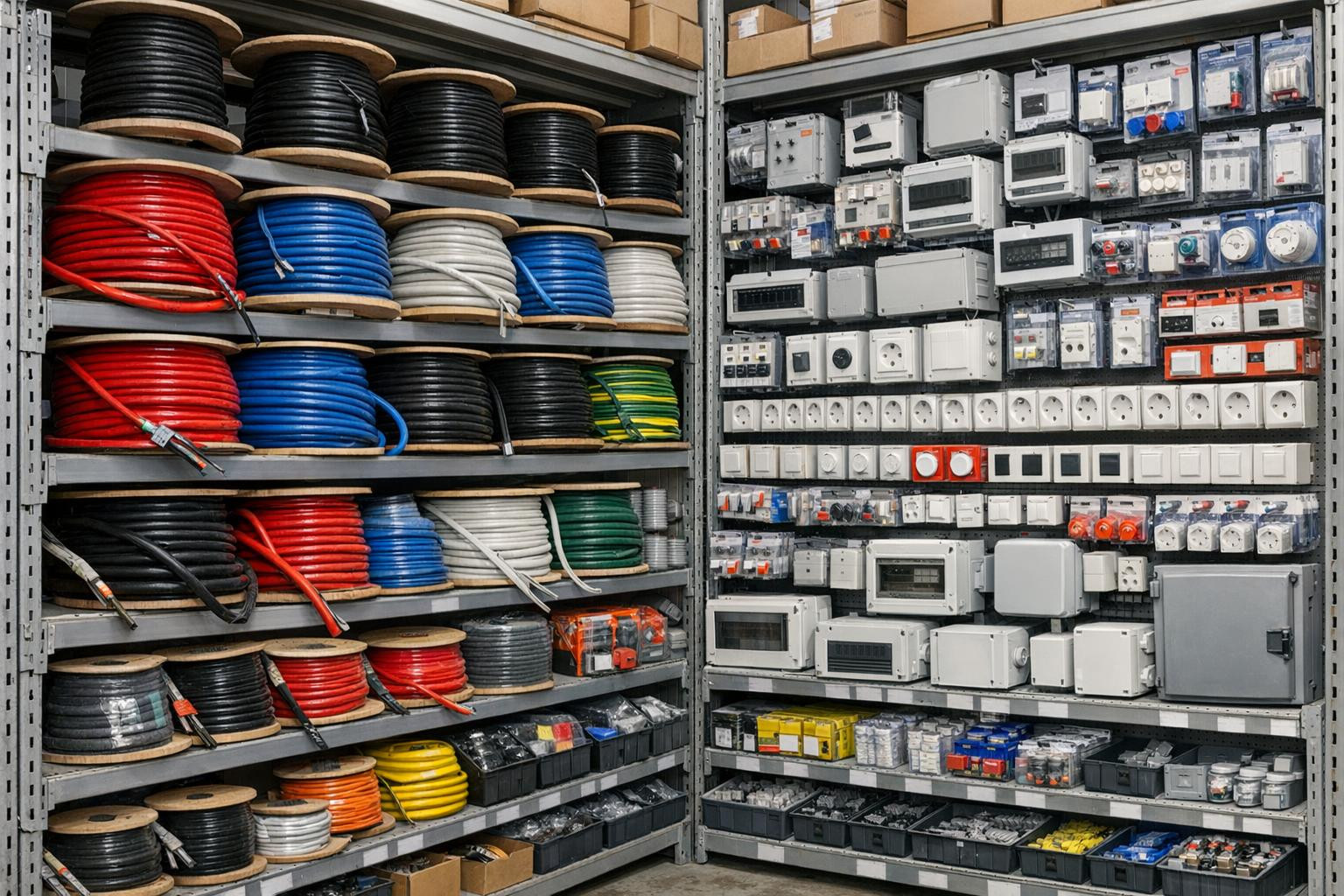 Täielik lahendus elektriinstallatsioonide tarneahelaks 
  Elektritarvikute hulgimüük  tagab professionaalsetele elektrikutele ja ettevõtetele usaldusväärse ligi