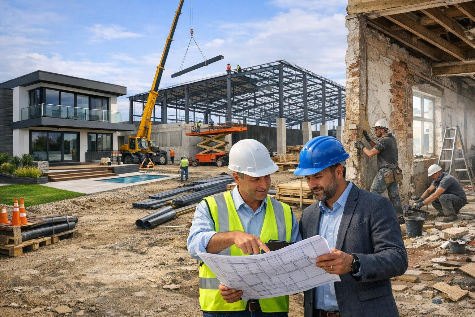 Energy-conscious full solutions in construction: results that will last     Full solutions in construction  combine design, main contract and final delivery wit