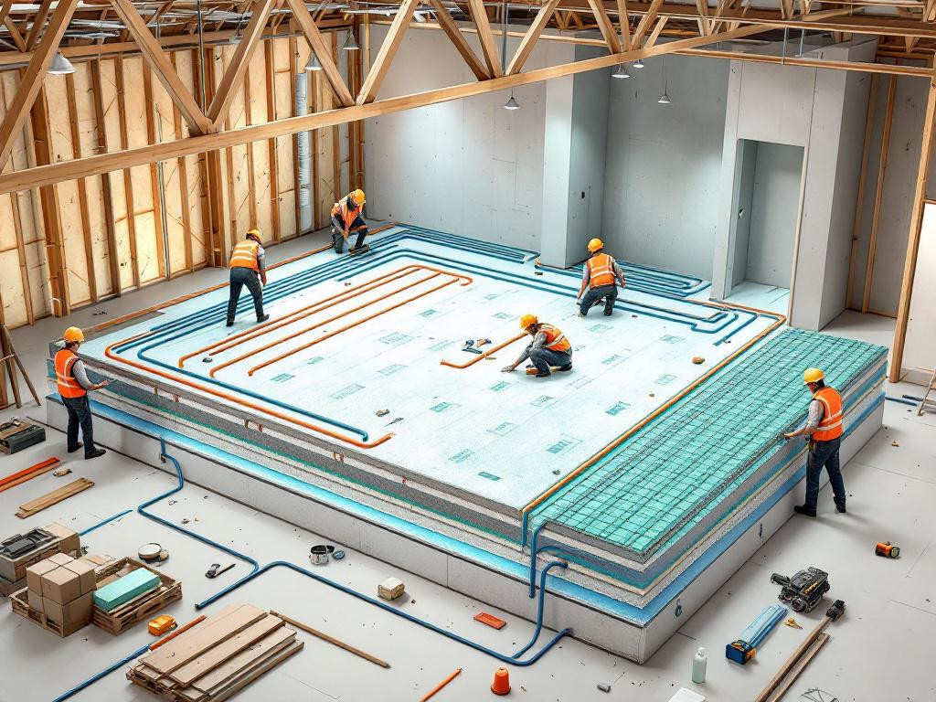 A stand-alone solution for warm, quiet and durable floor     Integrated flooring construction and installation   combines thermal comfort, energy efficiency and