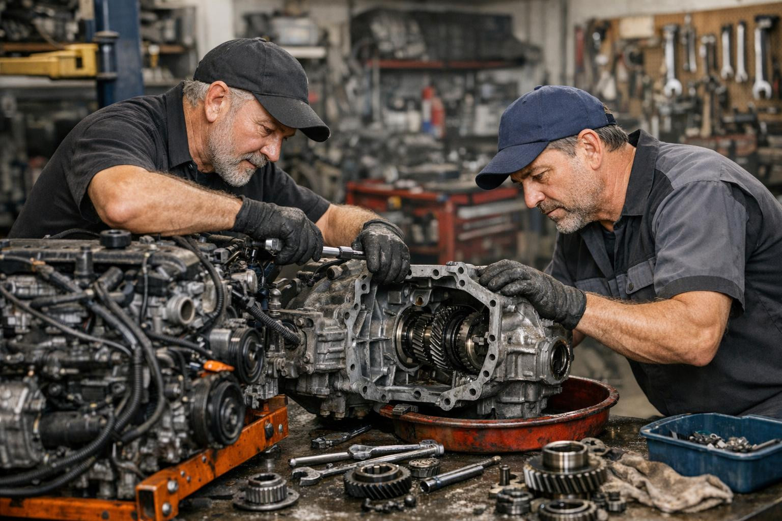 Engine repair  and   gearbox repair  together with full package brake system and suspension maintenance ensure vehicle stability, smooth gear shifting and safet