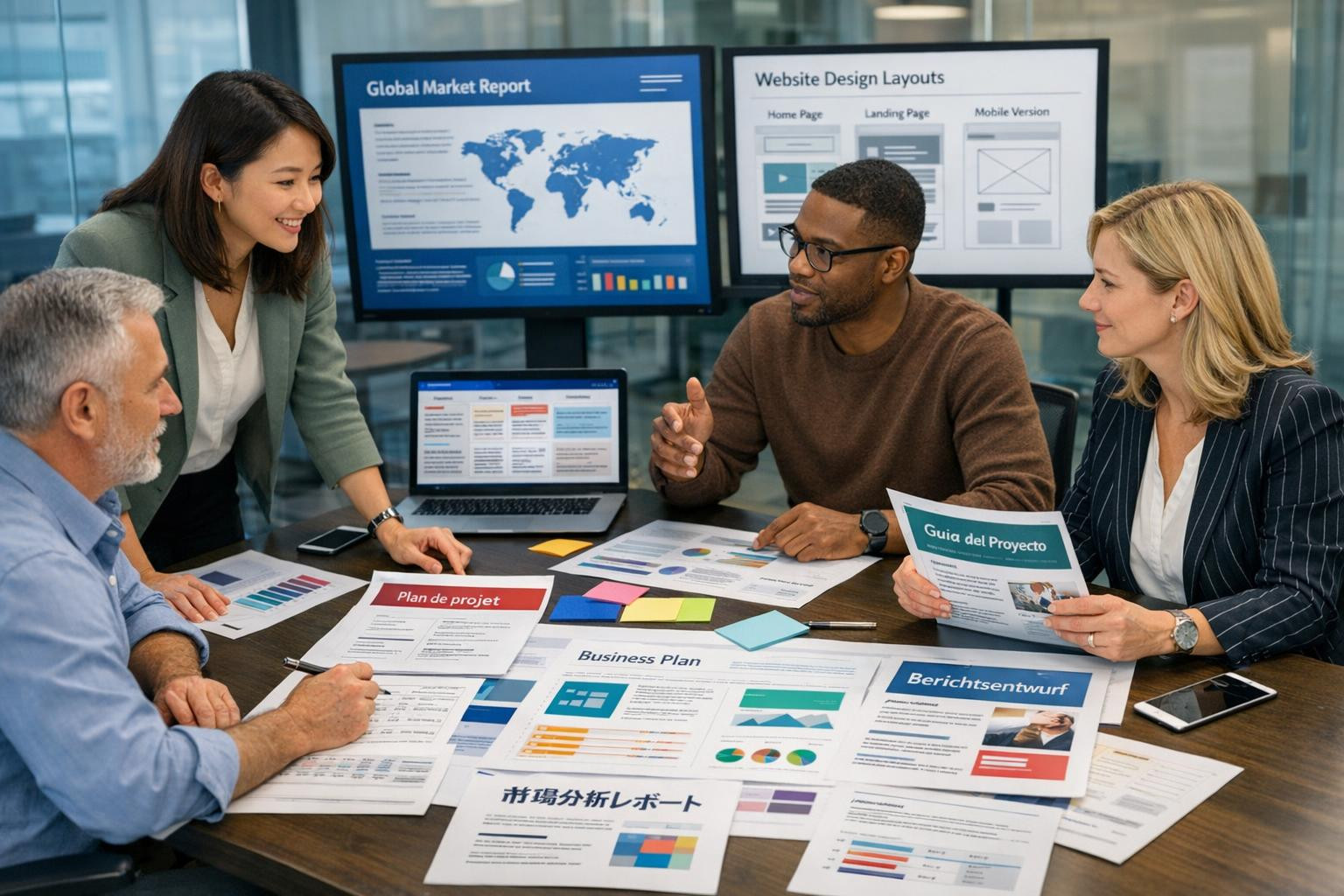 English translator , in-depth editing and professional publishing combine forces to ensure that the message is transmitted cleanly both on screen and in print. 