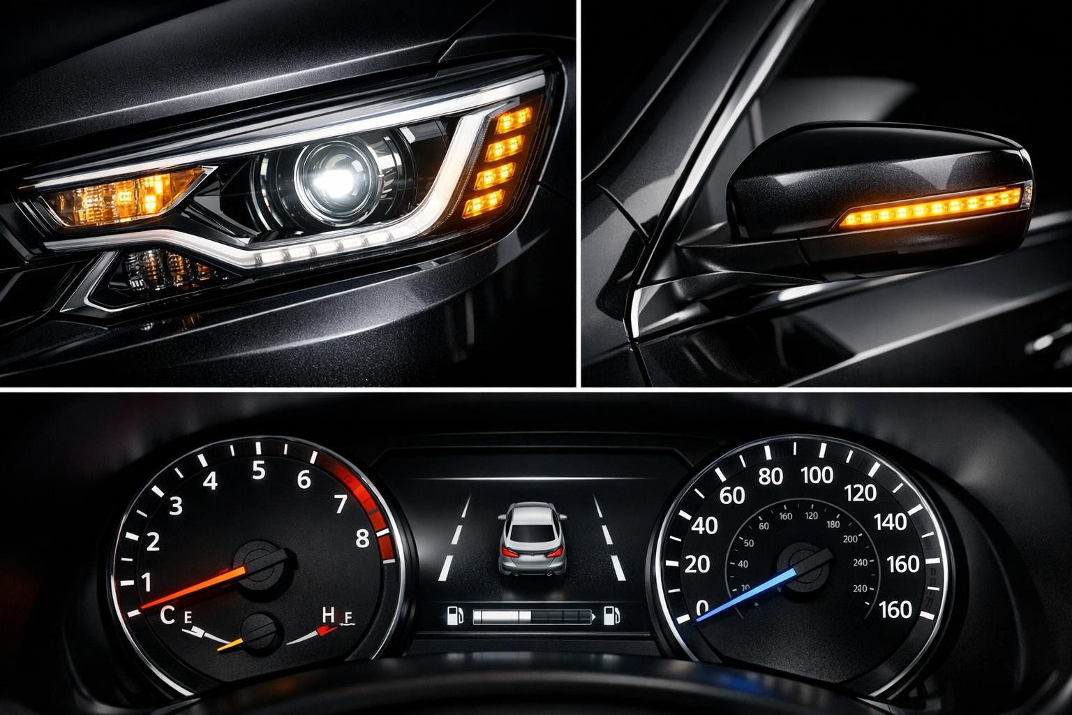 Effective visibility and reliable mirroring techniques  ensure safer driving and smoother driving in all situations. Advanced lighting solutions and accurately 