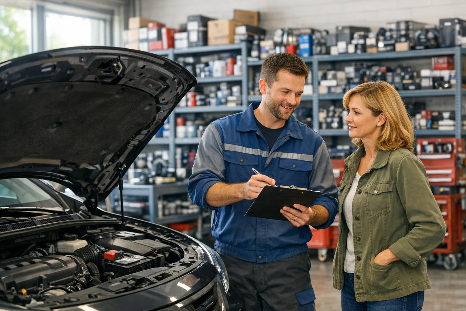 Our work is to keep people and their vehicles moving - we offer a well-thought-out and reliable service that supports the daily use and safety of the car.  Our 