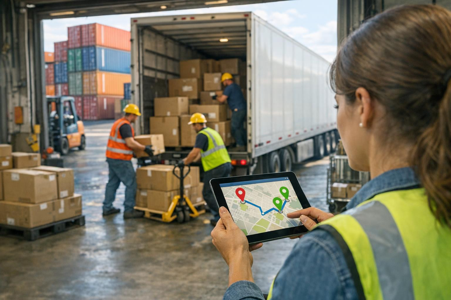 Meie missioon on muuta kaupade liikumine lihtsamaks ja vähem kurnavaks — olla usaldusväärne partner, kelle kaudu ettevõtted saavad koondada transporti, ladustam