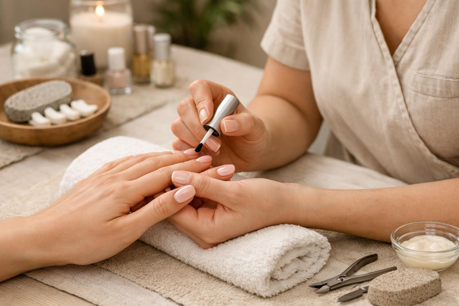 Meie stuudio usub, et küüned on nii hoolitsuse väljendus kui ka osa isiklikust enesekindlusest; läheneme igale inimesele tähelepanelikult, et kombineerida estee