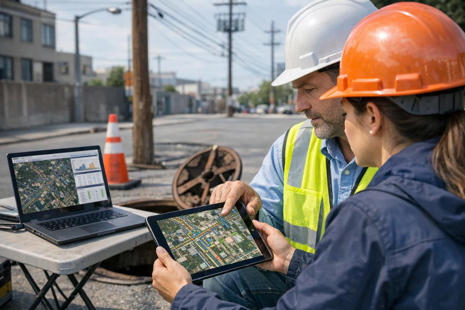 We help maintain and use network and geodetic data in decision-making: our work aims to make complex infrastructure data reliable and accessible to different pa