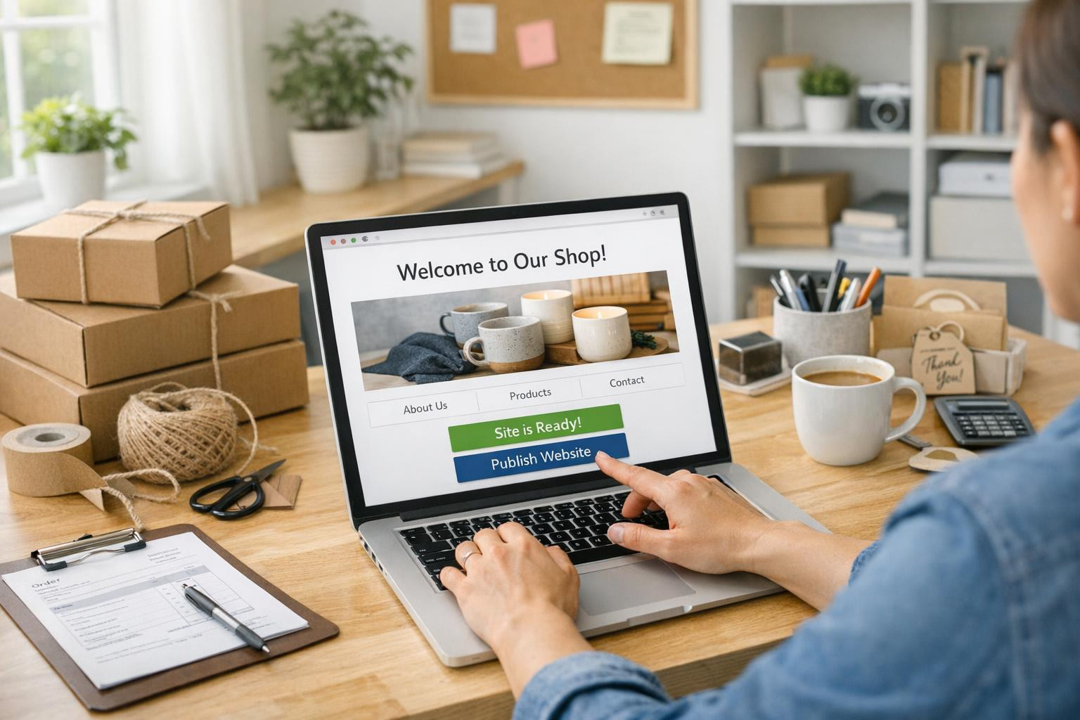 This page acts as a temporary location for the domain and as a simple connecting point for those who have registered their domain but have not yet set up their 