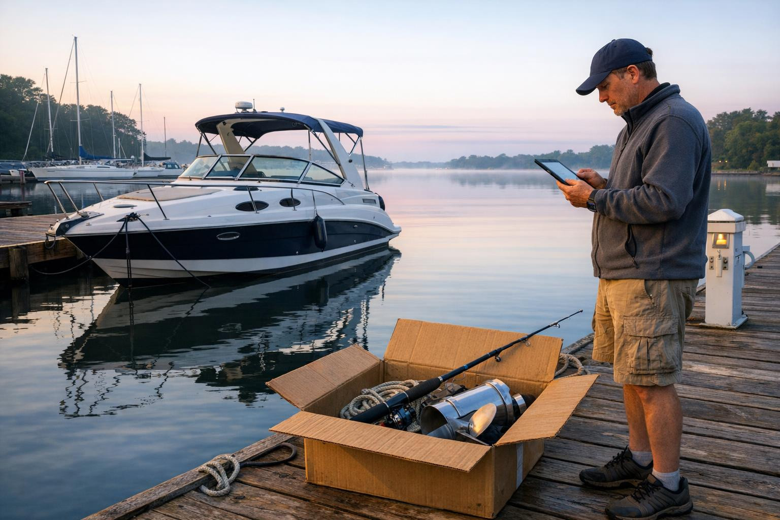 We are a web shop that provides central access to marine products and fishing accessories. Our goal is to make it clear and accessible to people who take care o