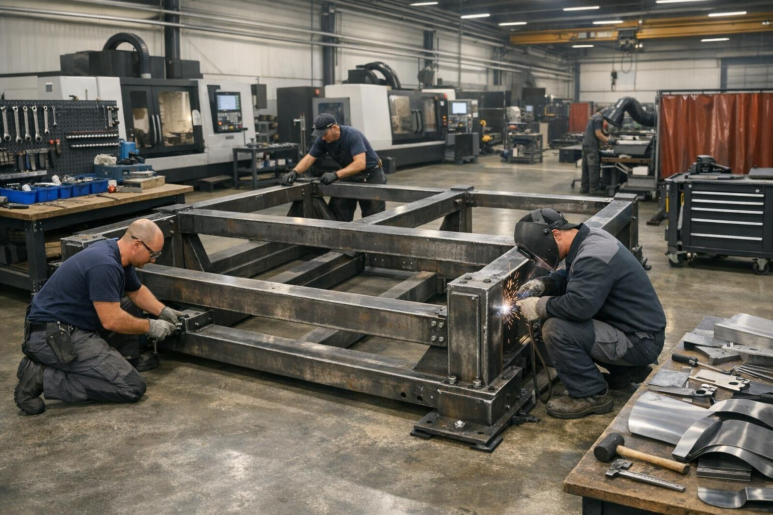 Oleme lepinguline tootja, kes teenindab masina- ja metallitööstuse ettevõtteid. Alates 1952. aastast keskendume täpsele, usaldusväärsele ja praktilisele tootmis