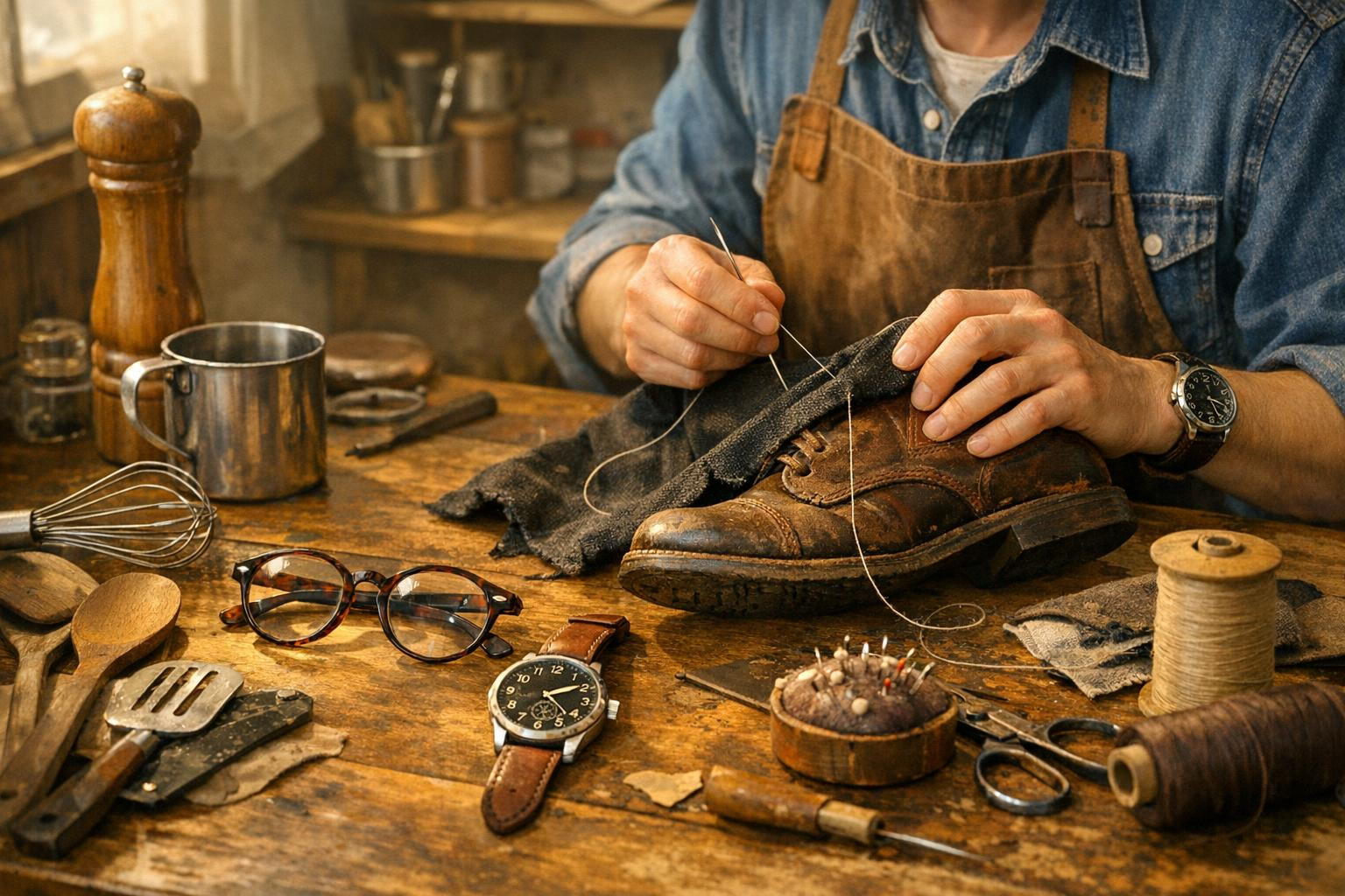 Meie tegevuse keskmes on igapäevaste esemete väärtustamine ja nende kasutusaja pikendamine. Tähenduseks pole lihtsalt asjade parandamine, vaid praktiline panus,