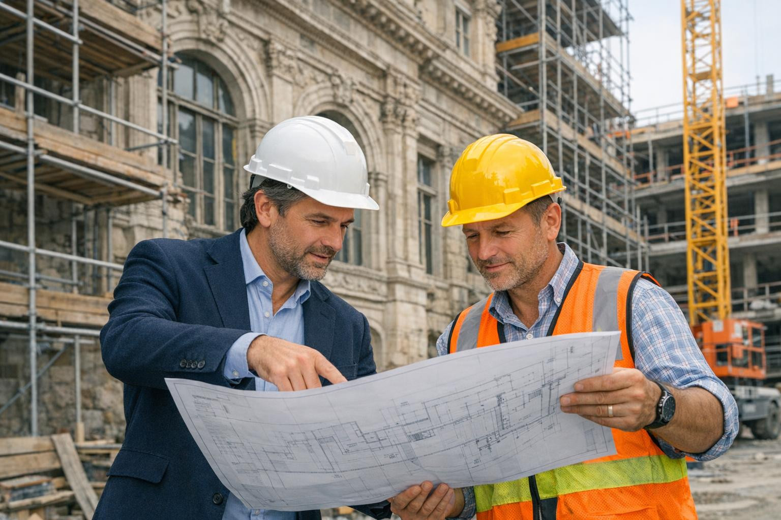 We assist in the planning and construction process of buildings in a comprehensive way, combining appropriate spatial design, understanding of structures and ca