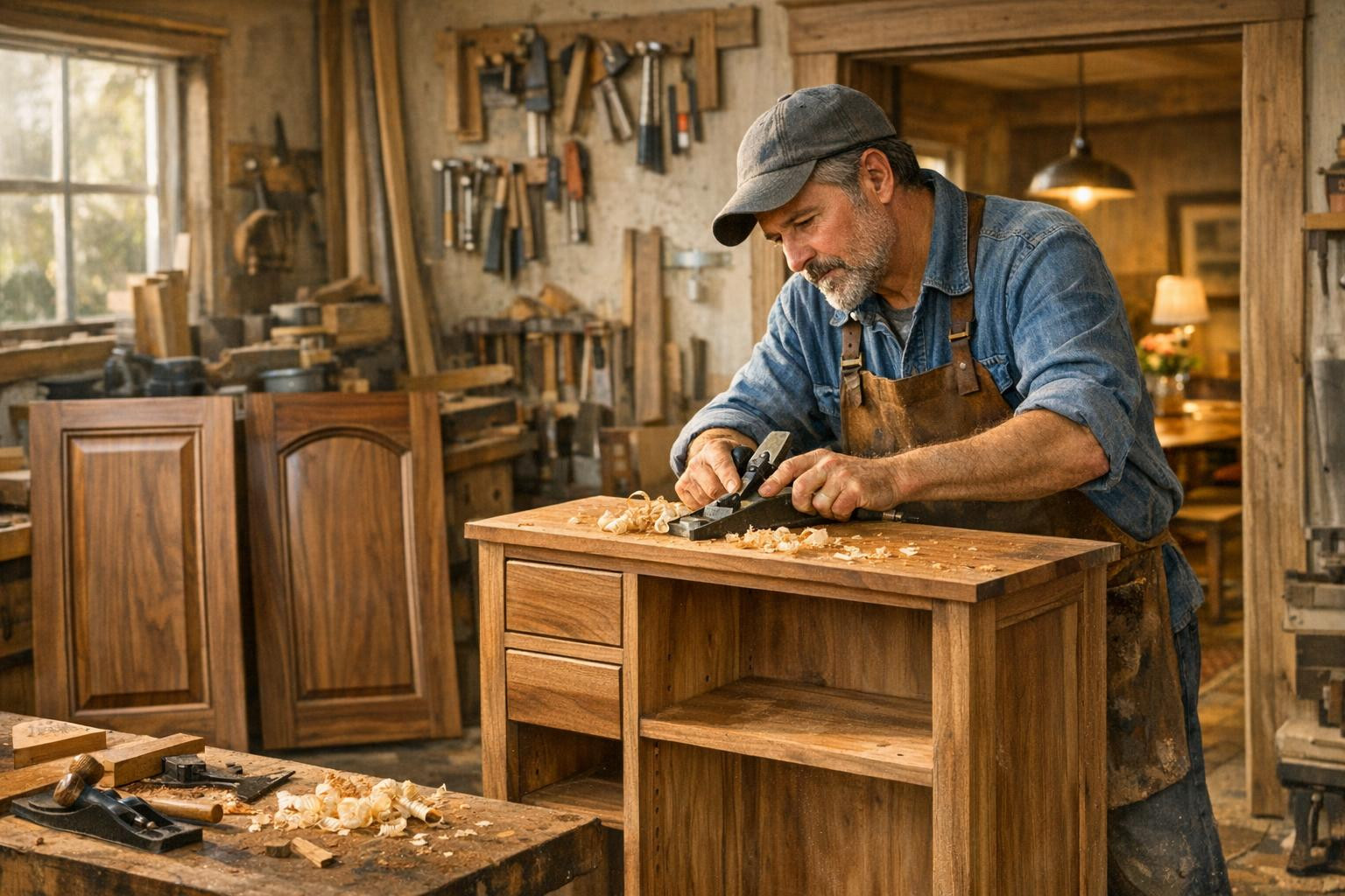 Tegutseme puitmööbli ja tisleritöö valdkonnas ning usume, et kvaliteetne puidust sisustus aitab luua ruume, mis on nii funktsionaalsed kui ka visuaalselt rahuld
