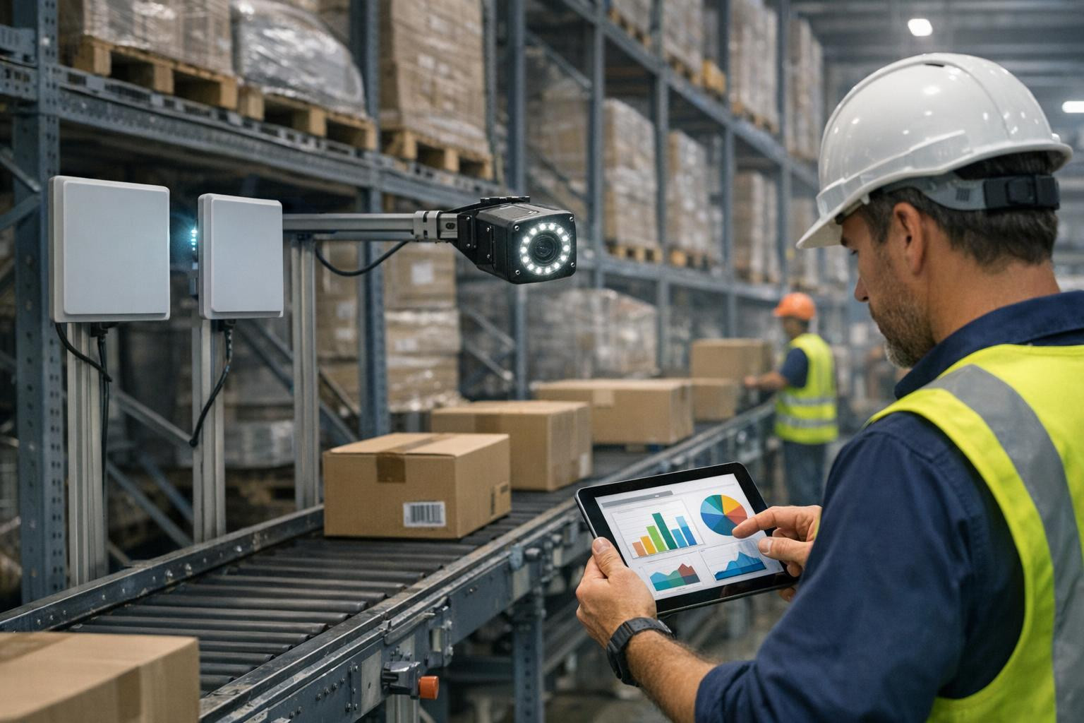 Me aitame tootmis- ja laiousutust juhtivatel organisatsioonidel saavutada selgema, reaalajas arusaama oma varadest, laoseisust ja tootmisprotsessidest. Meie töö