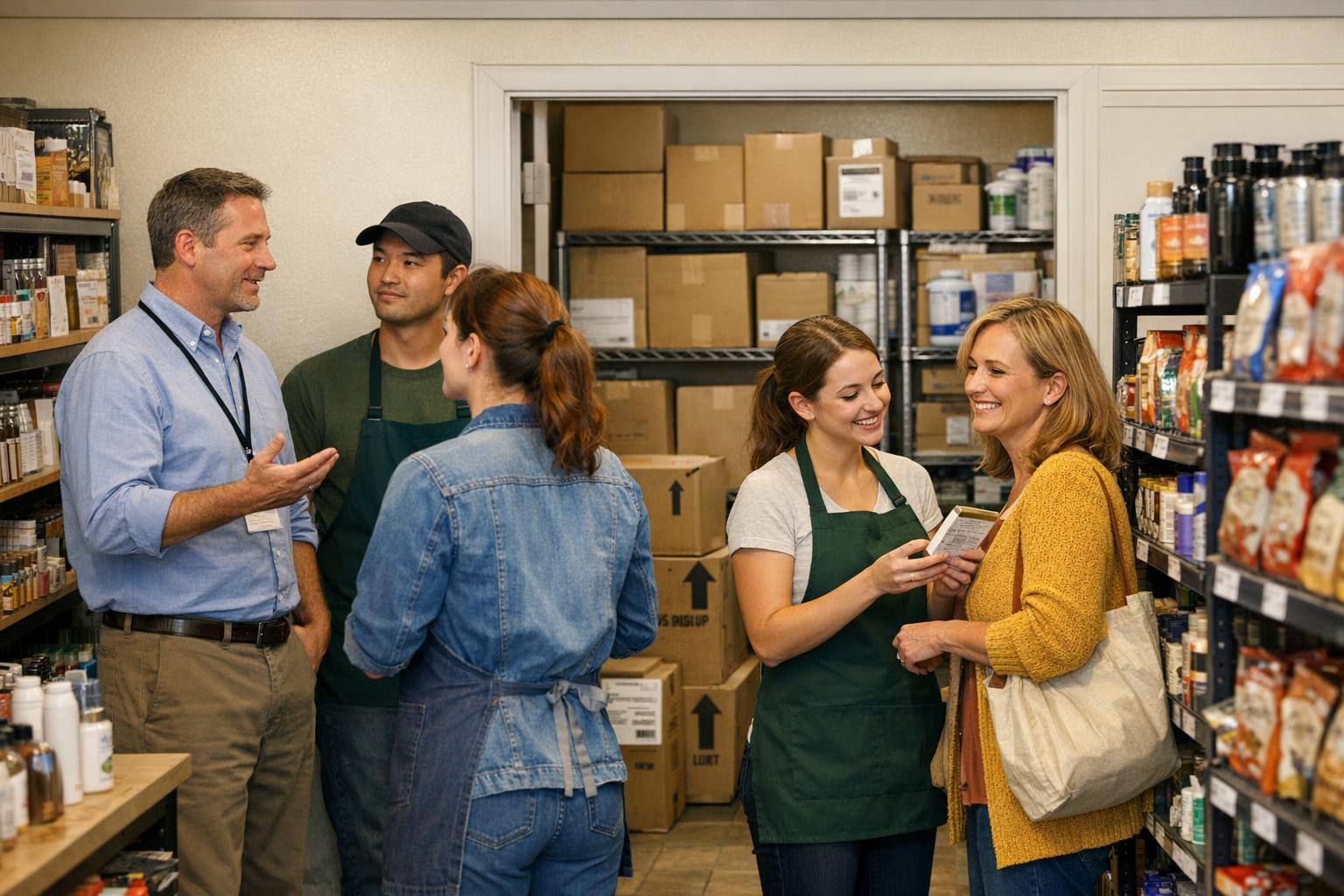 We believe that strong retail requires clear management, attention to customer experience and functional logistics. We work to ensure that shops are comfortable