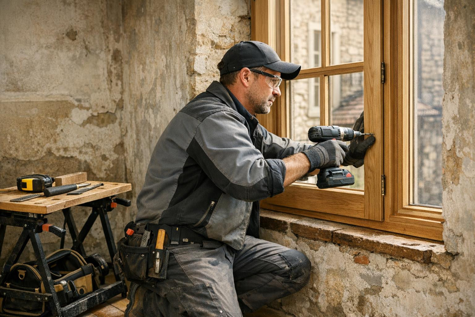 Our company focuses on the installation and maintenance of doors and windows for both private houses and public and business premises. Our work is based on prec