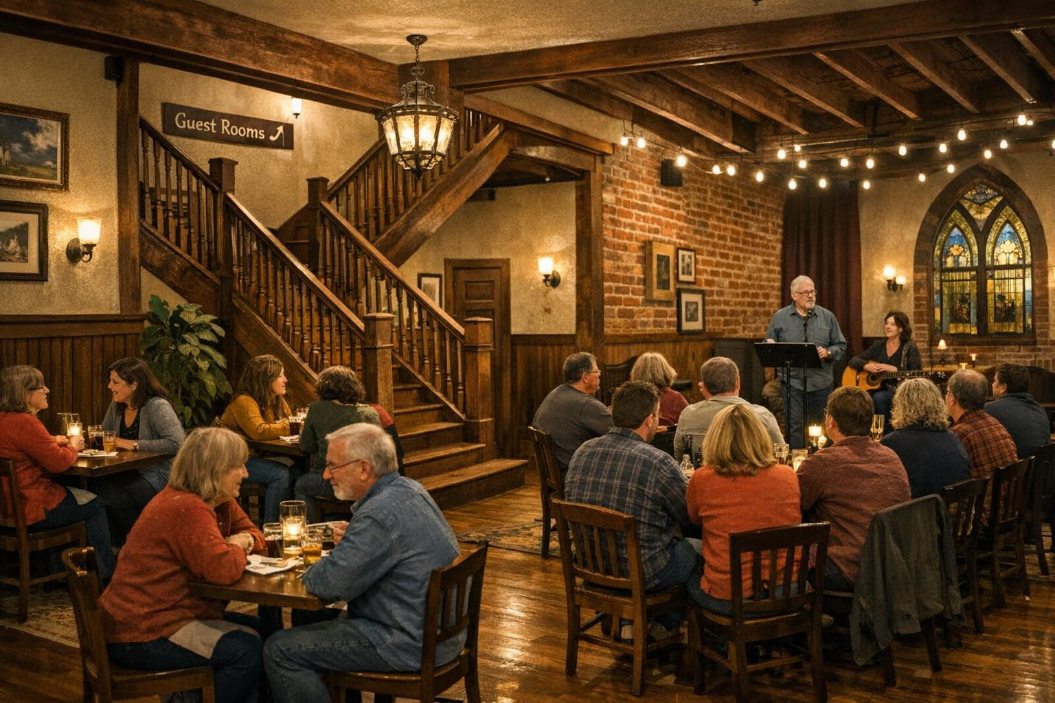 We are a community-based accommodation and catering facility in Järvakand, which aims to create a friendly and open environment for both local and guests. We wa