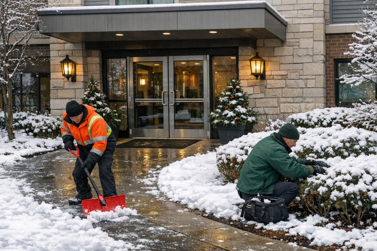Our goal is to keep the property in order and secure throughout the year, offering a simple and reliable solution to all the needs of the field management.  The