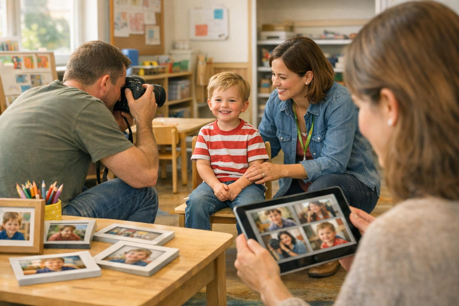 Meie missioon on jäädvustada loomulikke ja väljendusrikkaid hetki koolides, lasteaias, spordiklubides ja töökollektiivides. Soovime, et pildistamine oleks laste