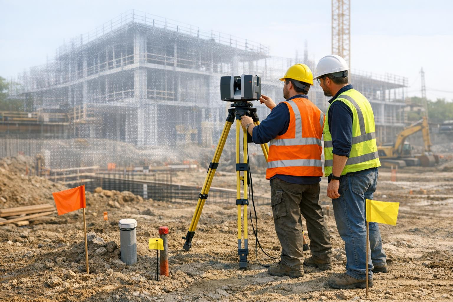 Meie ettevõtte eesmärk on anda ehitus- ja planeerimisprotsessidele kindel ruumiline alus — usaldusväärsed andmed ja selge dokumentatsioon, mis aitavad teha põhj