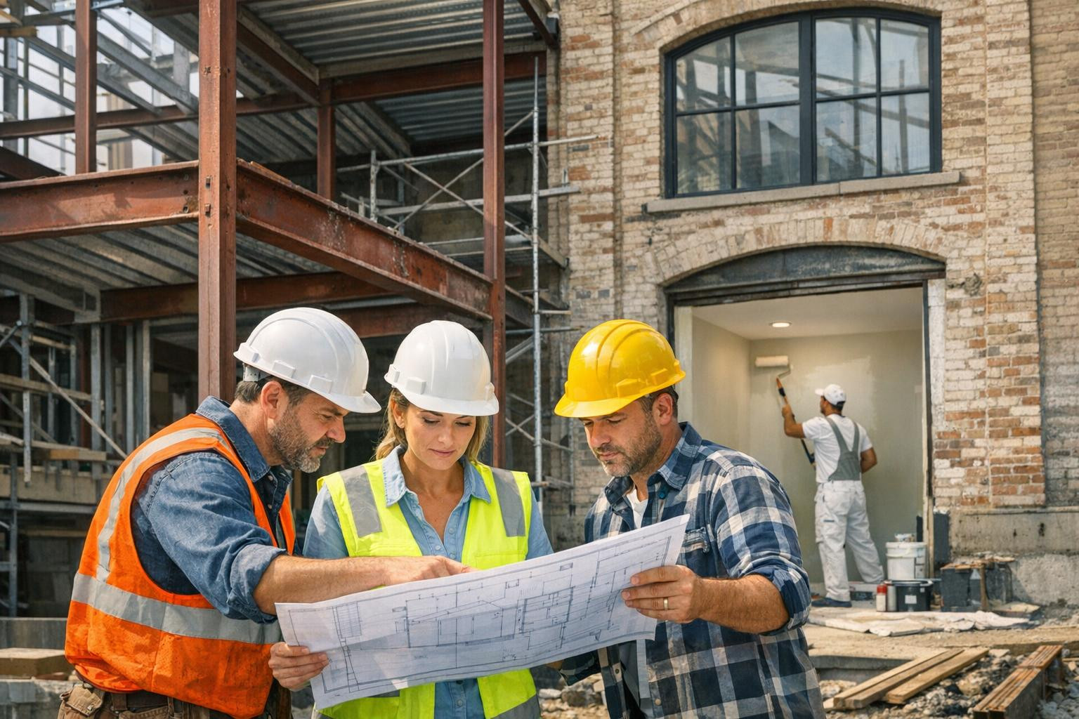 Our task is to create and restore buildings in a way that is safe, comfortable and valuable. We approach each project as an opportunity to improve space experie