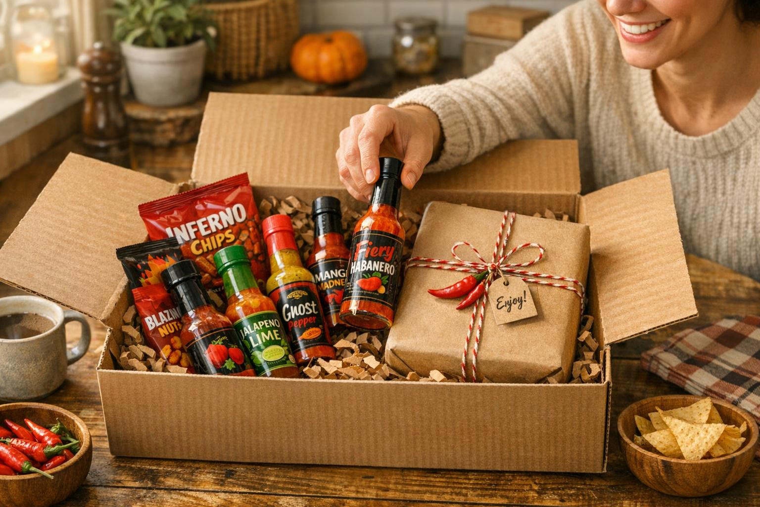 We are a specialized e-shop that brings together ardent spice friends and those who want to make their food experiences a little hotter. We believe that good ch