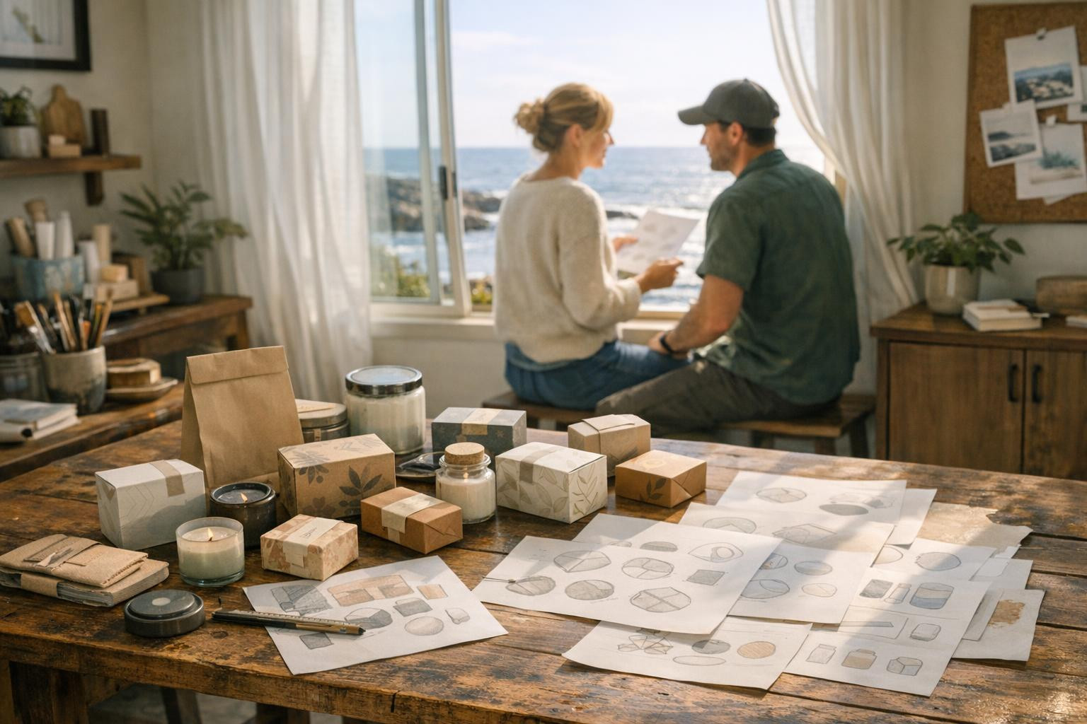 We are a small, tangible and handy design studio in Saaremaa, where we focus on ensuring that organisations and producers can perform in a clear and coherent ma