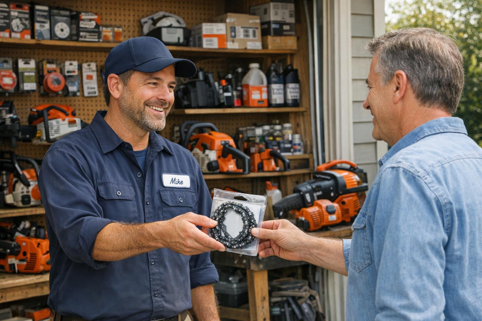 Alates 1992. aastast teenindame koduomanikke, haljastus- ja metsandustöid tegijaid ning väikeettevõtteid, pakkudes selget ja praktilist tuge välis-, aia- ja ehi