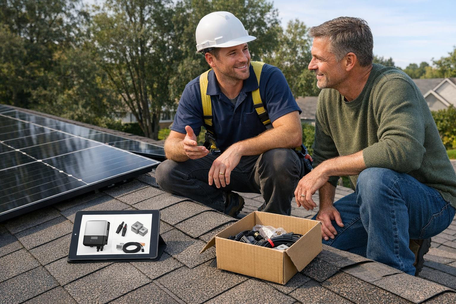 Our goal is to provide local homeowners and small businesses with practical and modern solar energy solutions that help reduce energy costs and increase indepen