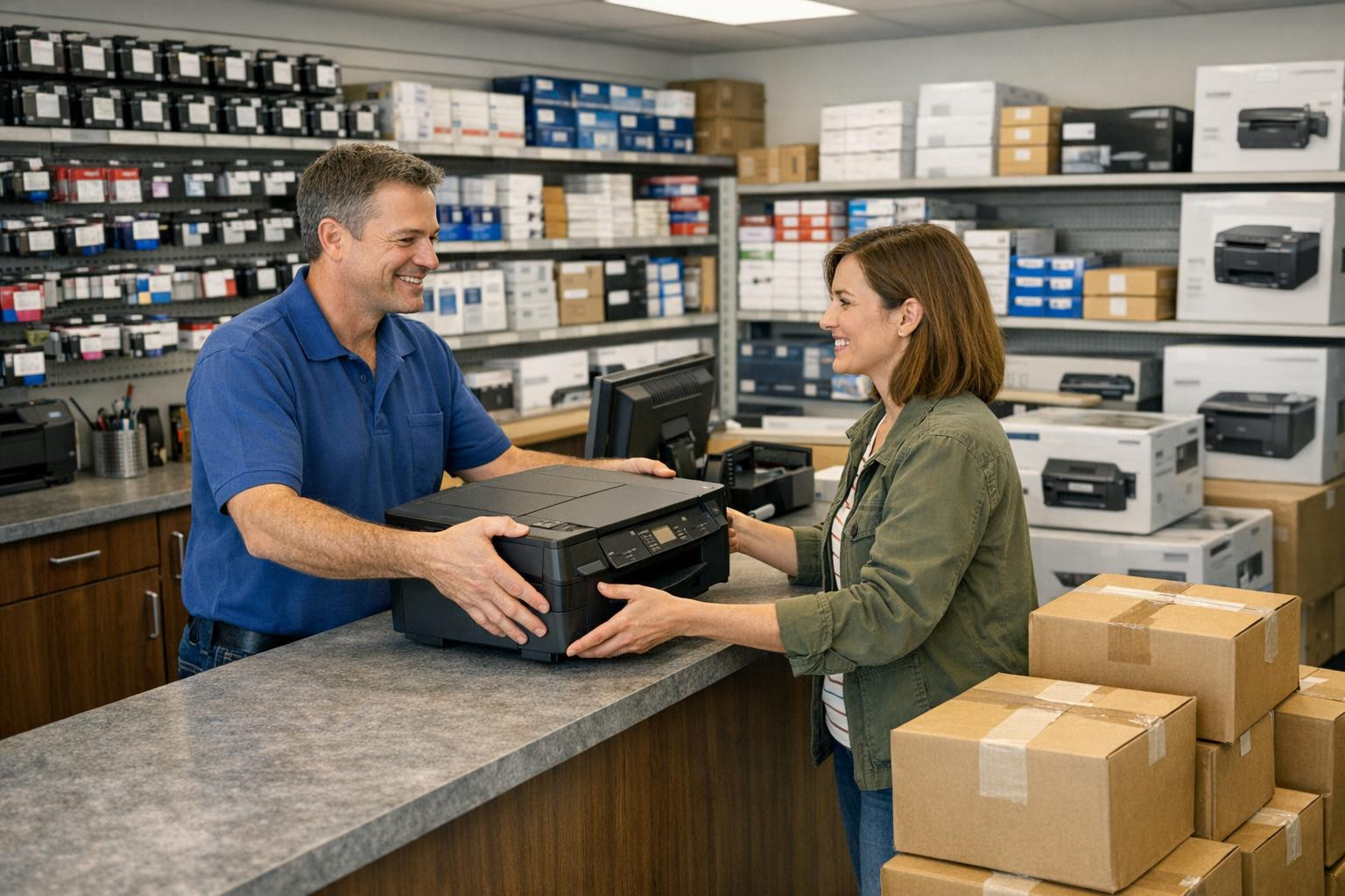 Meie Tartu-põhine pood ja e‑kauplus pakub praktilist tuge neile, kes vajavad töökindlaid trükilahendusi ja lihtsat ligipääsu tarvikutele. Oleme keskendunud sell