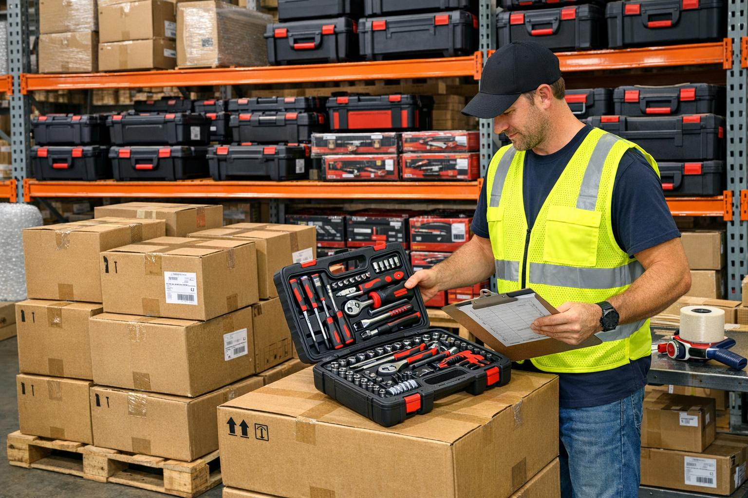 Religibility and practicality are at the heart of our business: we help businesses and retailers to have their tools available in time and in the right amount. 