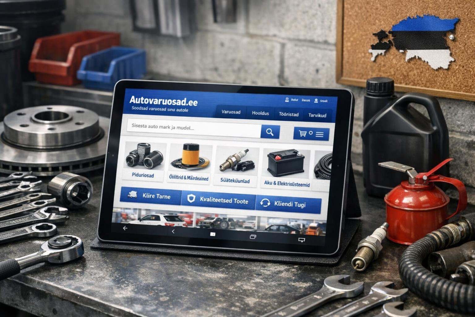 Our aim is to make maintenance and repair of the vehicle easier: to provide people and independent workshops with fast and reliable access to spare parts and su