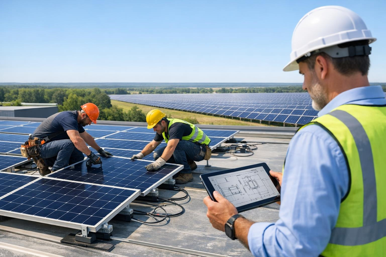 Our company offers a clear and reliable approach to the application of solar energy at home, business and development levels. We stand up for a reliable, secure