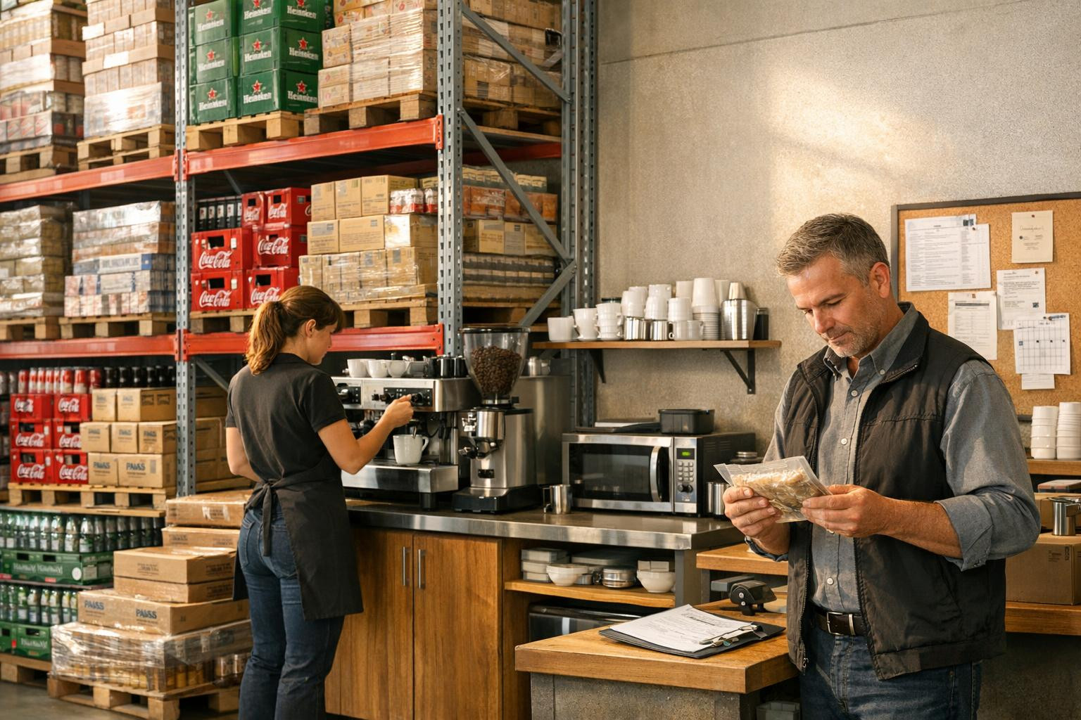 We help the catering and retail business to keep costs under control and provide consistent quality. We work as a partner that creates a link between the choice