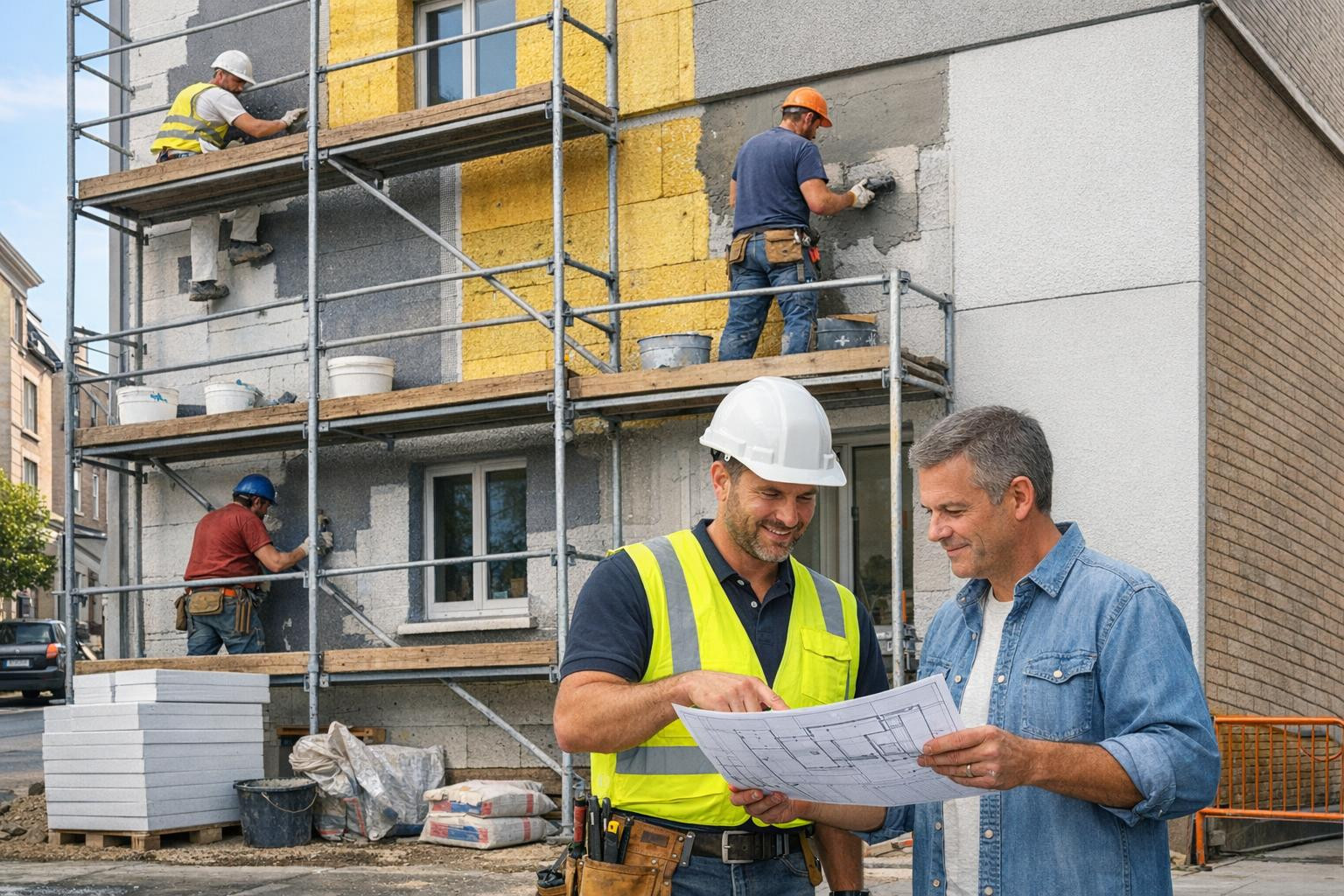 Oleme fassaadi- ja välisremondi alal tegutsev partner, kes aitab hoonete omanikke ja haldajaid hoolikalt taastada ja parandada välispindu. Meie lähenemine on pr