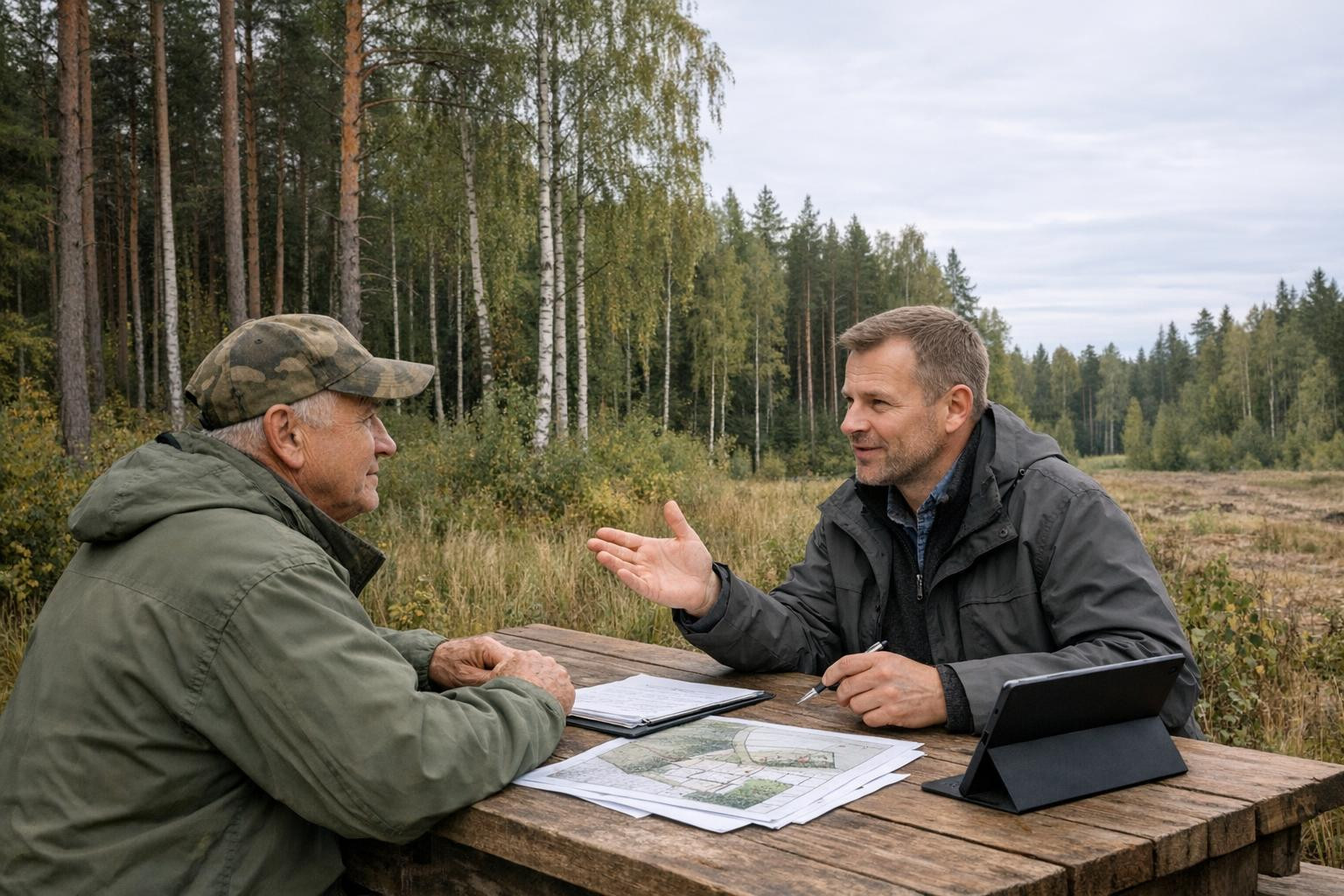 Our aim is to make transactions with forest-related assets simpler and more transparent. We bring a practical and professional approach to the market so that fo