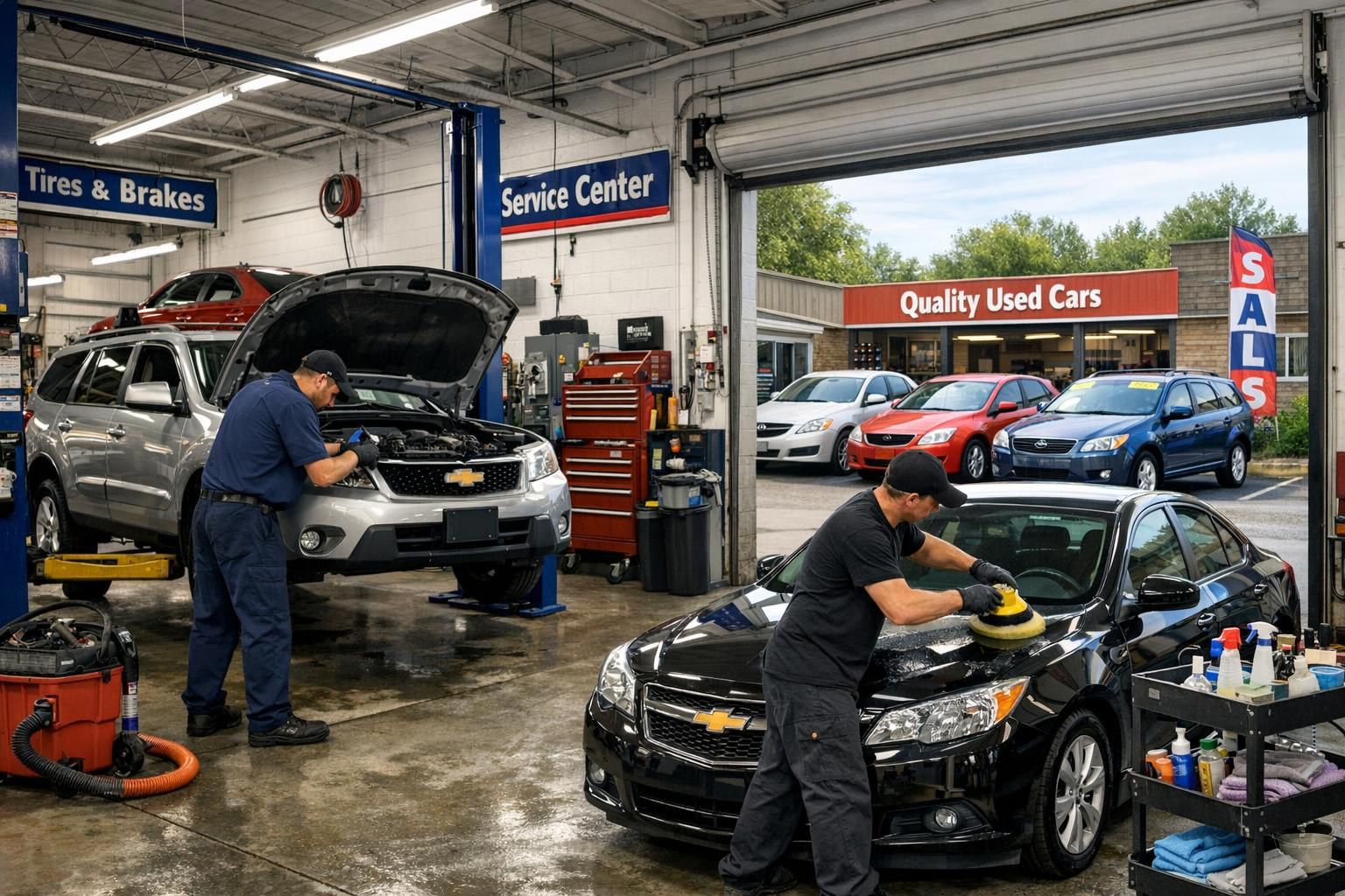 Our goal is to be a reliable local partner in car maintenance and maintenance, providing practical and professional support to both the business fleet and priva
