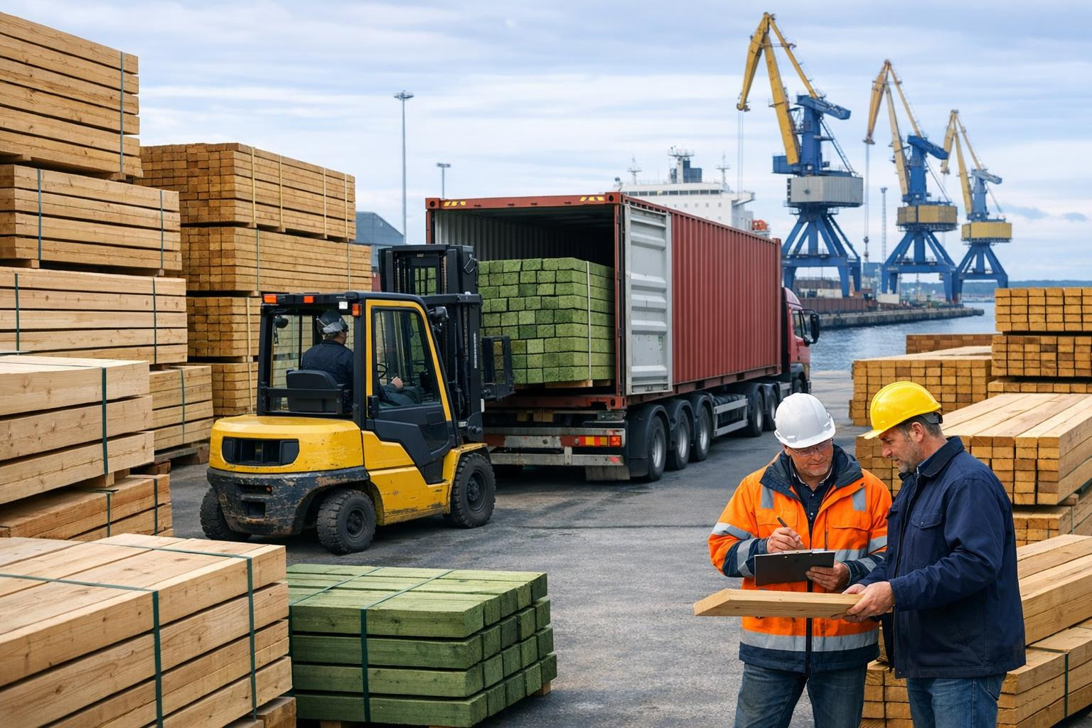 Our company is a long-term wholesaler and exporter that focuses on building and industrial customers offering reliable and continuous supply of wood. We work wi