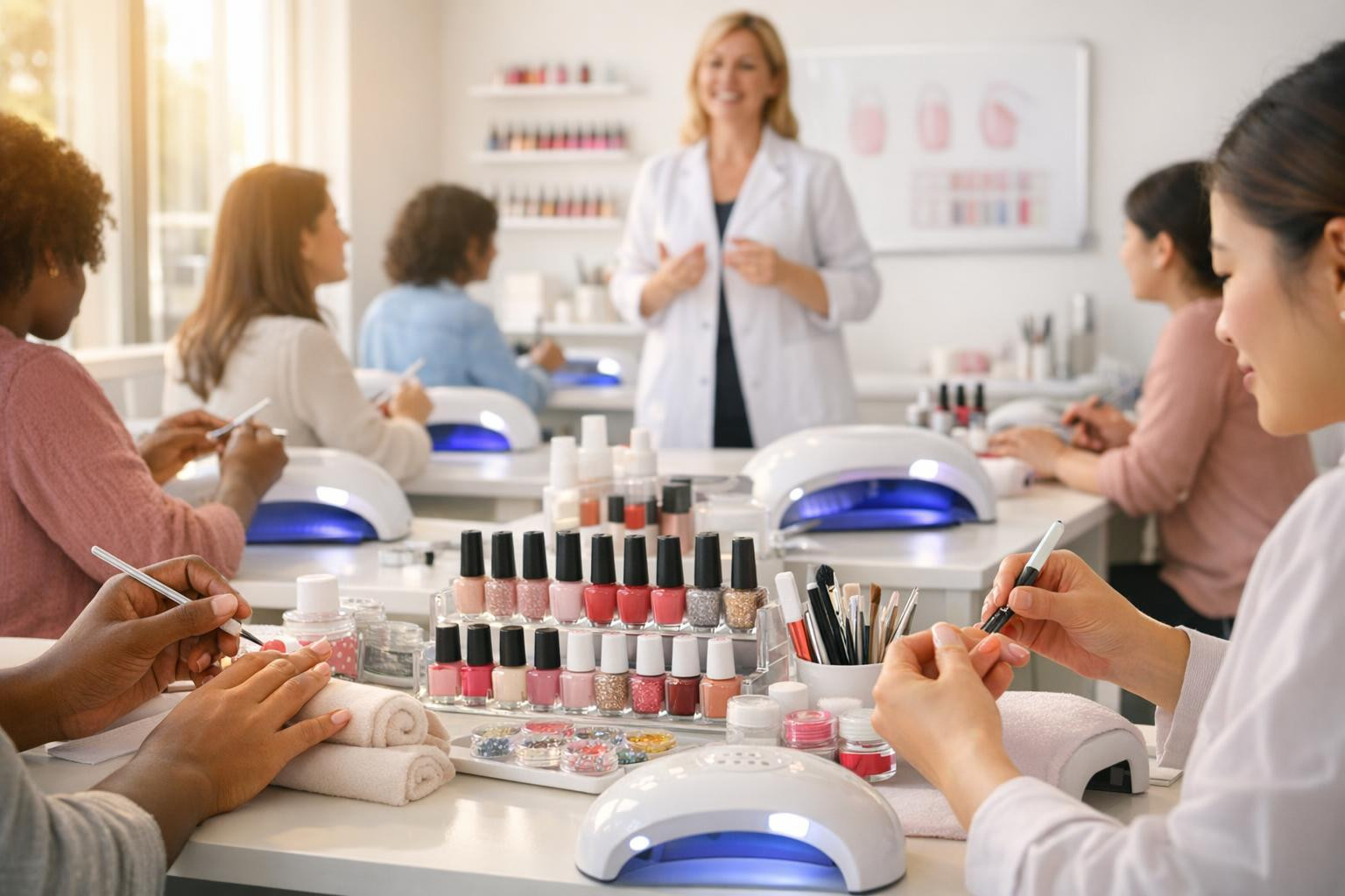 Meie keskmes on soov aidata inimestel omandada maniküüritööks vajalikud oskused ja kindlus, olles samal ajal tugisammas töökindlate tarvikute ja viimistlustoode