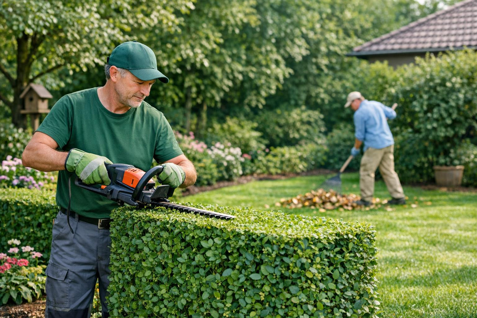 Usume, et hoolitsetud välisruum annab kinnistule nii ilu kui ka kestvuse; meie töö on võtta igapäevane hoolduskoormus omaniku õlgadelt ja hoida õuealad korras n