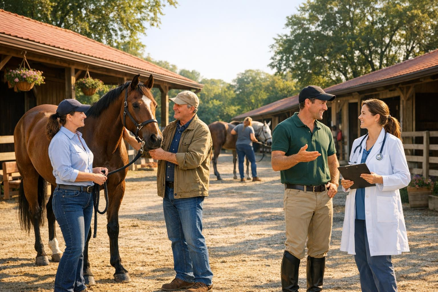 We specialise in the hobby world, which brings together horse owners, breeders, buyers, tenants and service providers. Our goal is to provide a clear and practi