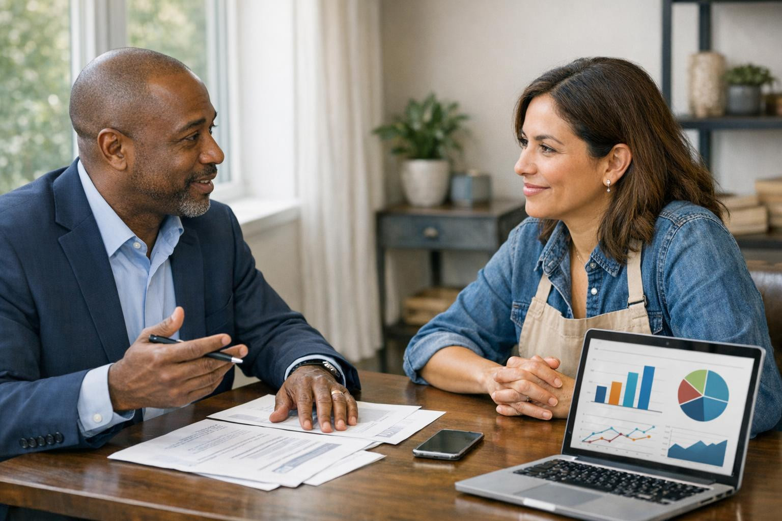 We are a financial partner that brings together different solutions to help businesses and individuals achieve sustainable and well-considered financial goals. 